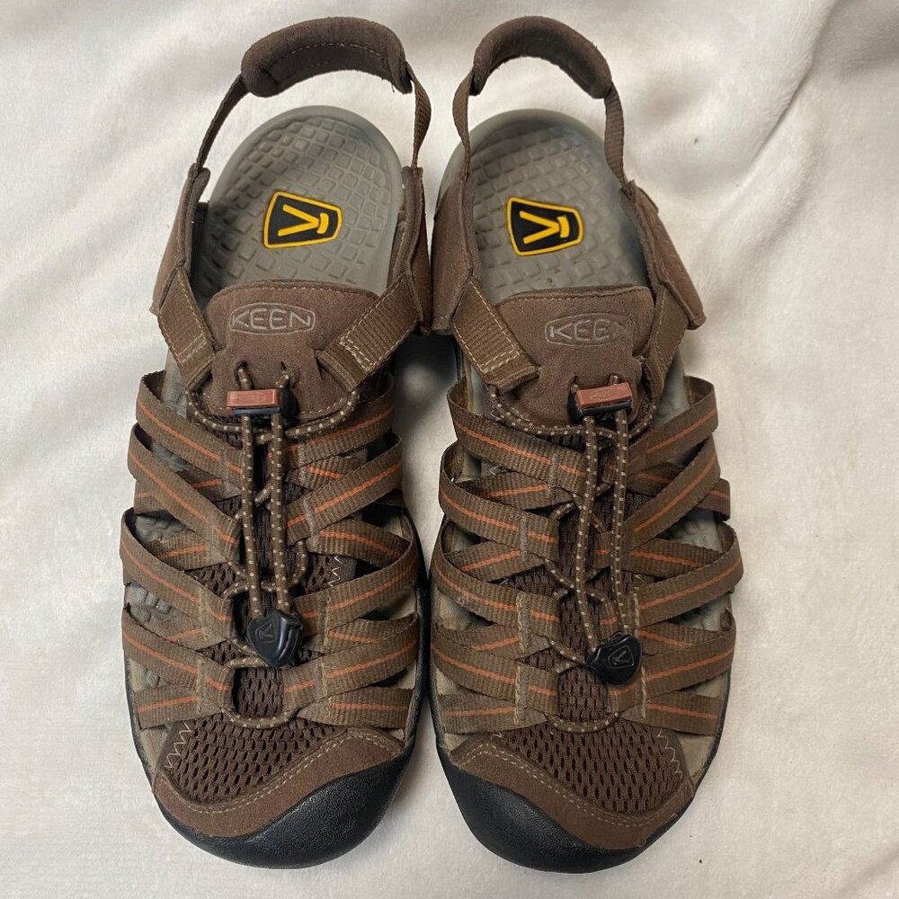 KEEN Men's Newport H2 Sandals Brown Size 10 US